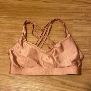 Beautiful pink sports bra!